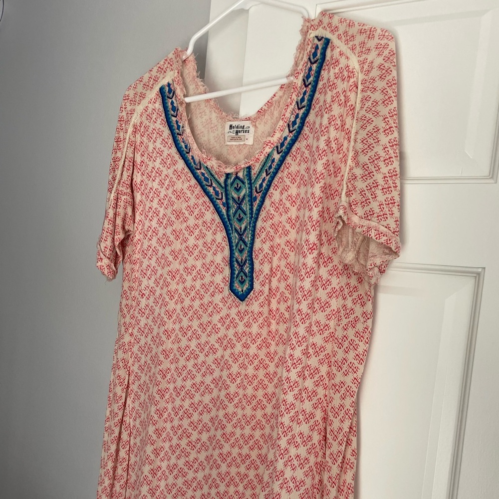 Holding Horses Embroidered Top